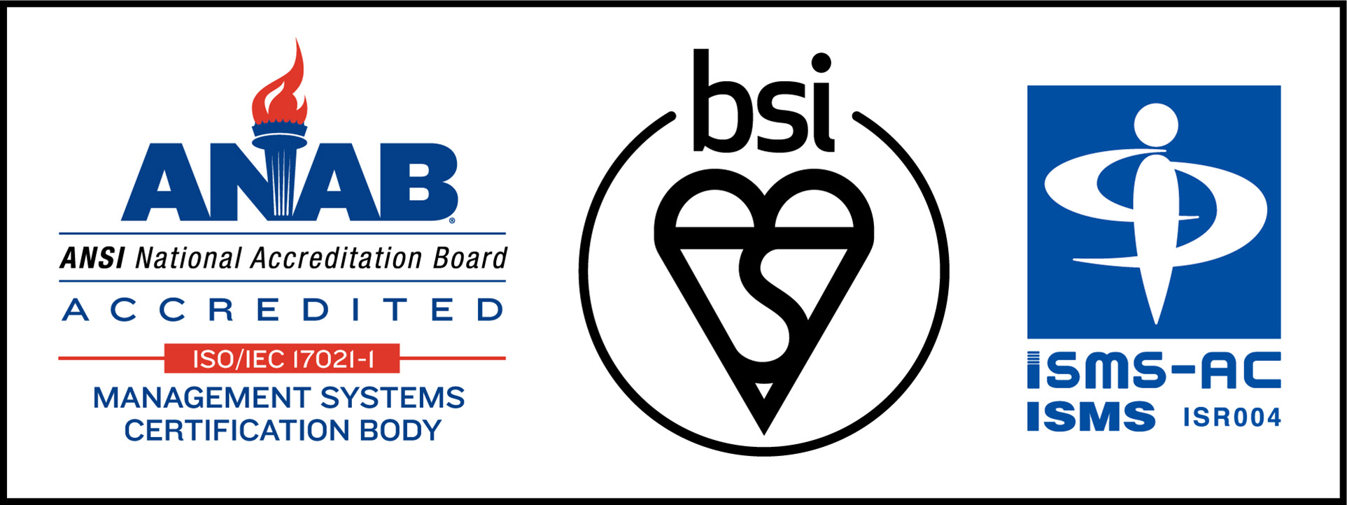 ISO/IEC 17021-1 Accredited